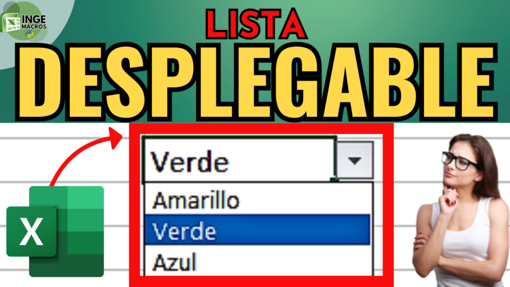Lista Desplegable en Excel Paso a Paso | Guía Fácil y Rápida 2024